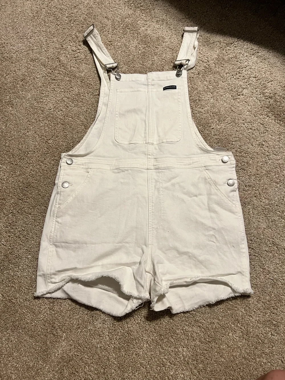 EUC Calvin Klein Denim Overalls!